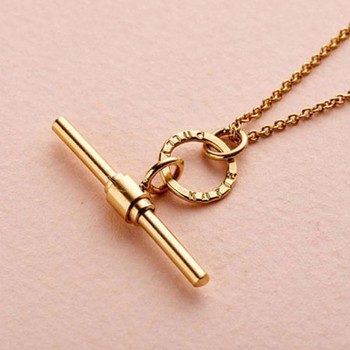 Personalised Albert T Bar Necklace, £69