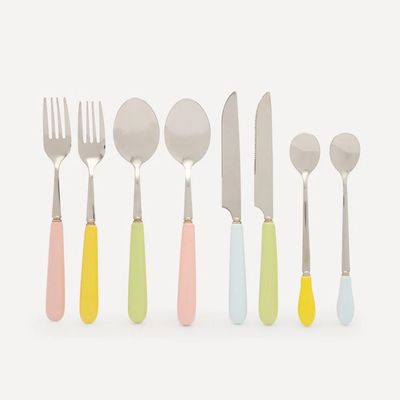 Pastel Cutlery Set Of 16 from Aeyre Home