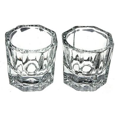 Professional Make up Crystal Glass Cup For Acrylic Powder from Ungfu Mall