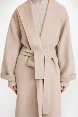 Belted Wool Coat  from By Malene Birger