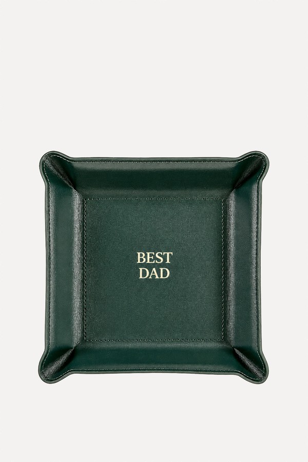 Personalised Leather Valet Tray from Graphic Image