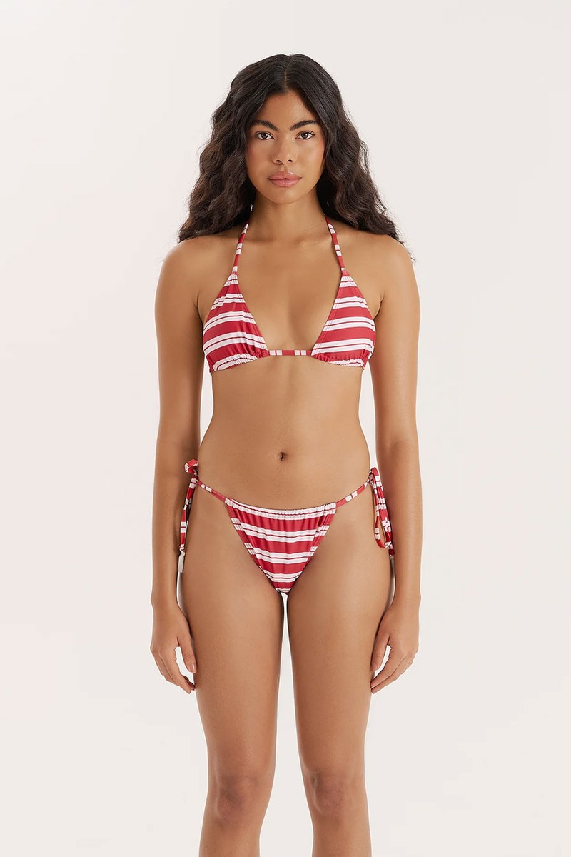 Julietta Tie Triangle Bikini Top from 4th & Reckless