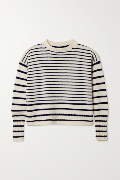 Ballina Striped Wool Sweater from & Daughter