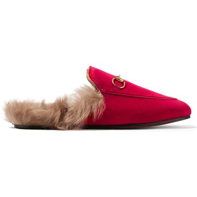 Princetown Horsebit-Detailed Slippers from Gucci