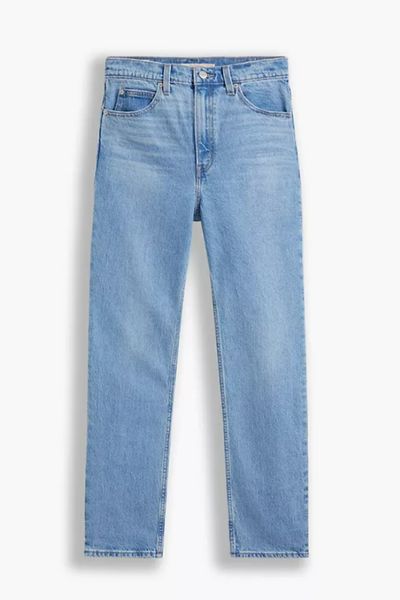 70's High Slim Straight Jeans