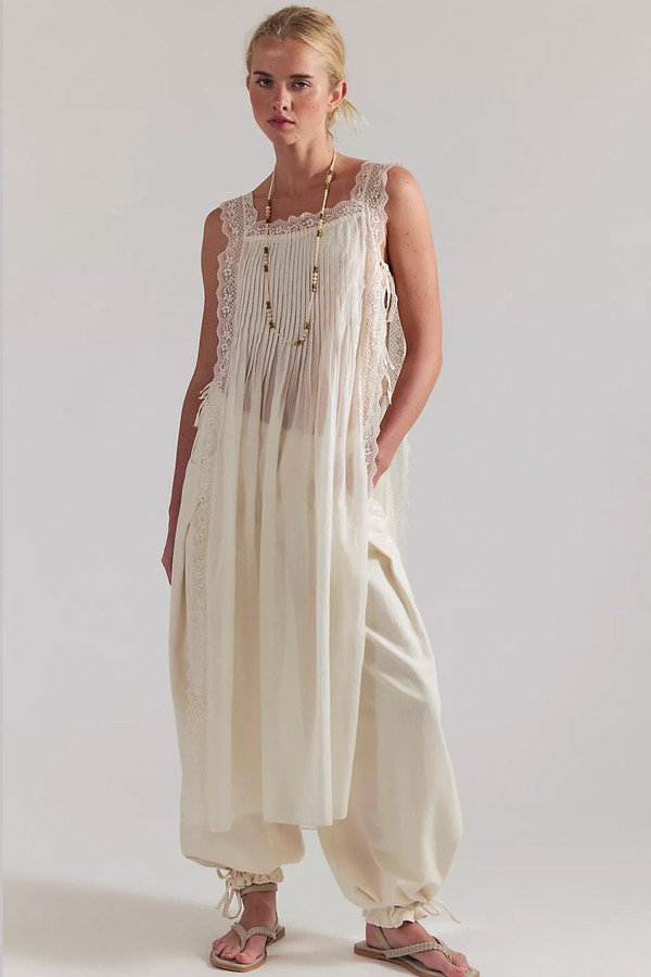 Loren Apron Maxi Top