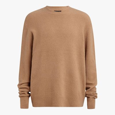 Hawk Crew Neck Jumper from All Saints