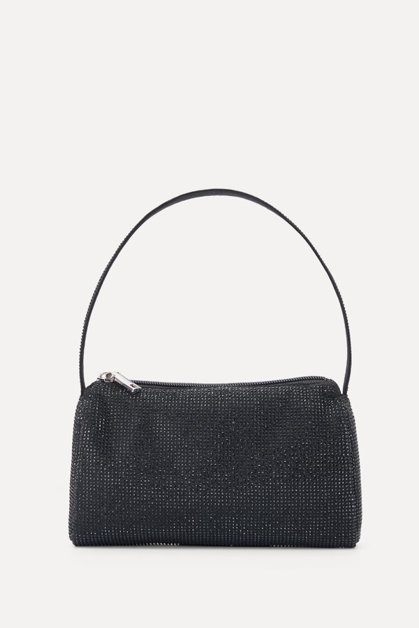 Handbag With Rhinestones