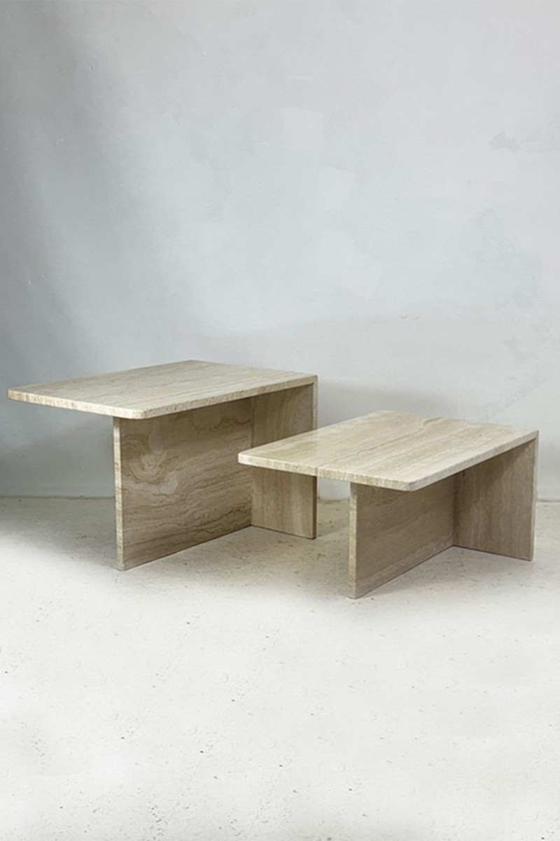 1970's Italian Travertine Coffee Table from Hamish Webster