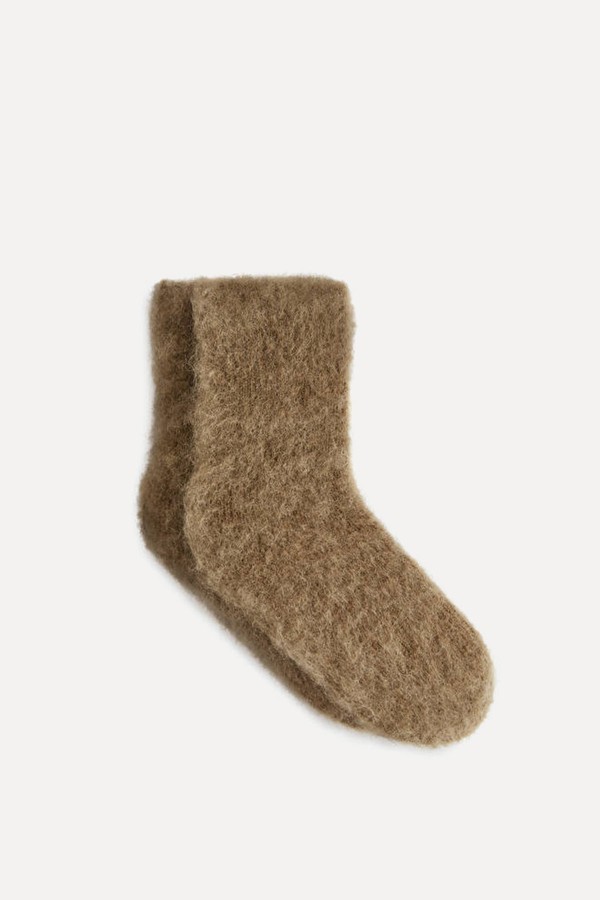 Mohair-Wool Blend Socks from ARKET