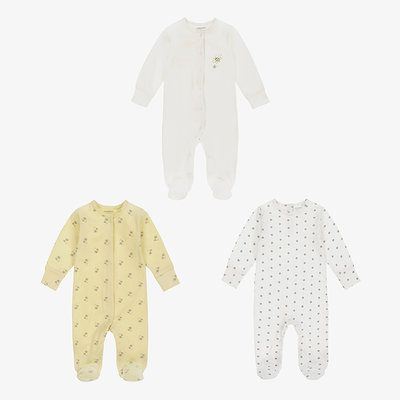 Yellow Mixed Babysuits 