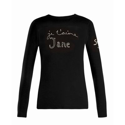 Je T'aime Jane Merino-Wool Sweater from Bella Freud