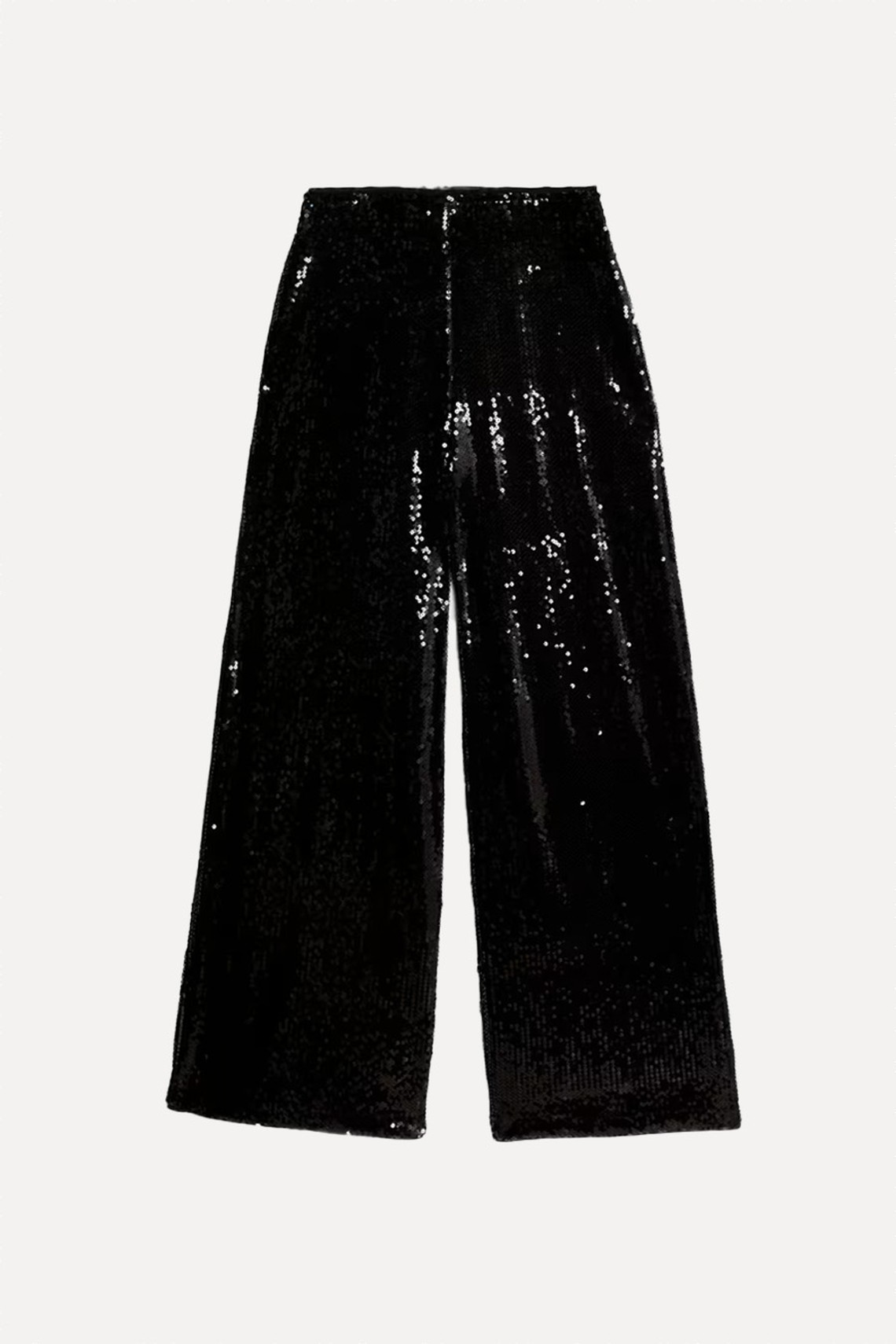  Sequin Wide Leg Trousers