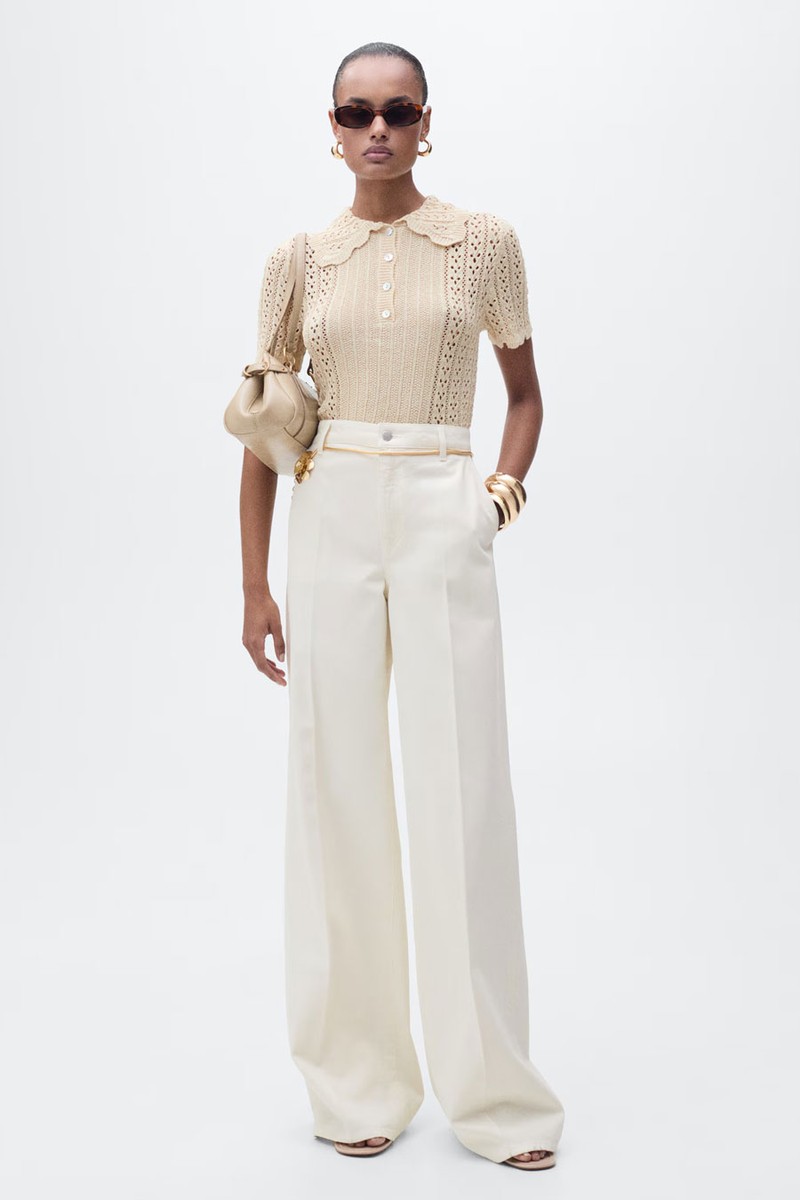 High-Rise Wideleg Jeans