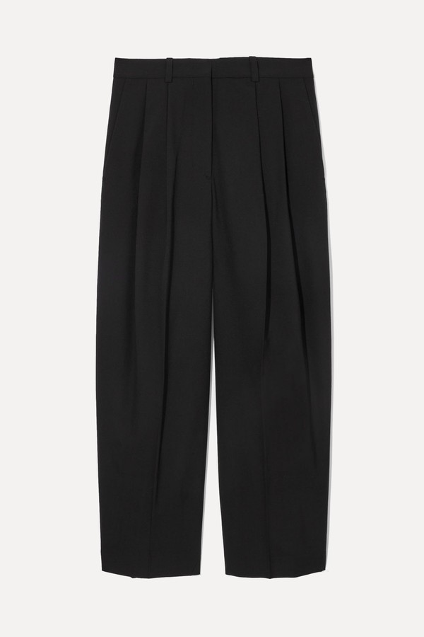 Wide-Leg Tailored Wool Trousers from COS