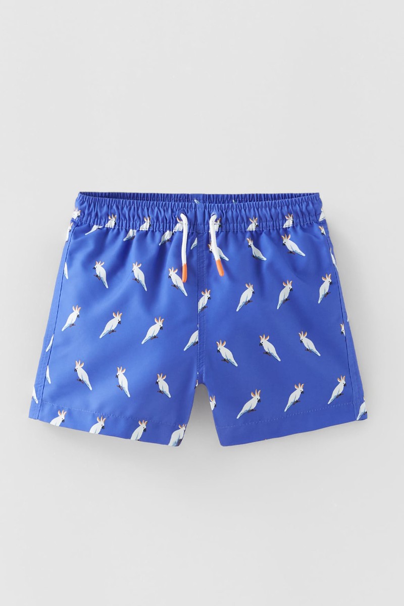 Cactus Print Bermuda Swim Shorts from Zara