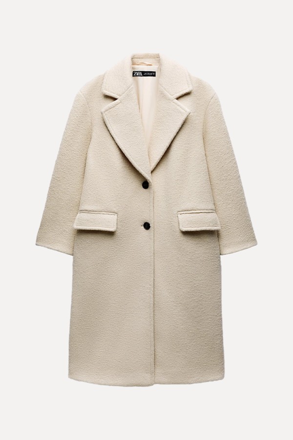 Bouclé Coat from Zara