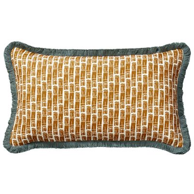 Bamboo Sequence Cushion Cover from OKA