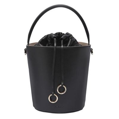 Basket Bucket Leather Bag from CAFUNÉ
