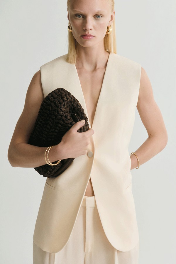 Flowy Suit Waistcoat