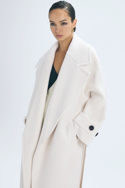 Helena Atelier Cashmere Blindseam Coat  from Reiss