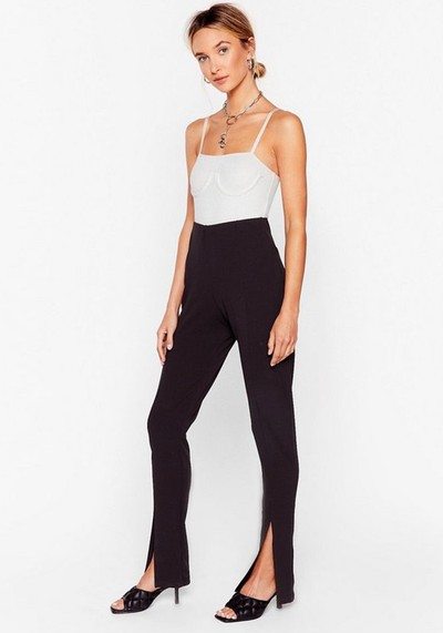 High-Waisted Trousers from Nasty Gal