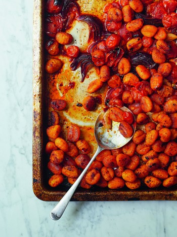 Harissa Roast Gnocchi Bake