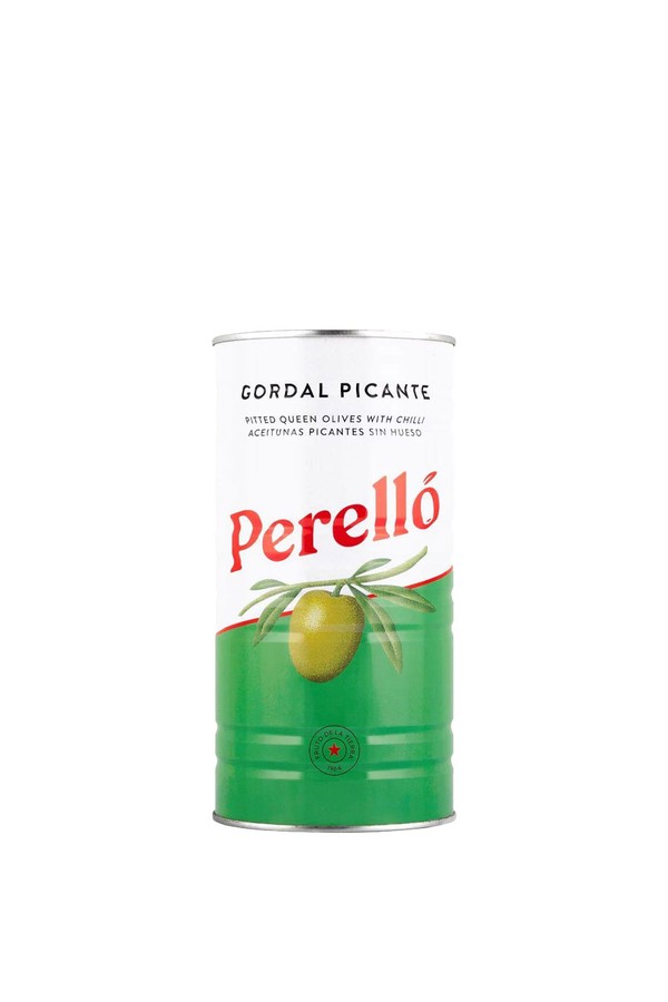 Gordal Pitted Green Olives Picante 2kg from Perelló