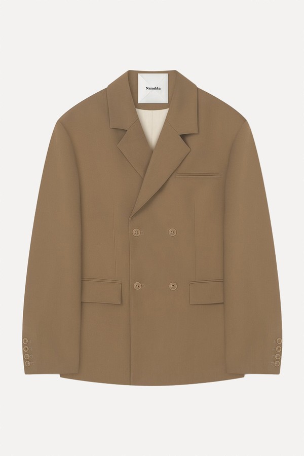 Diante Regular Boxy Blazer from Nanushka