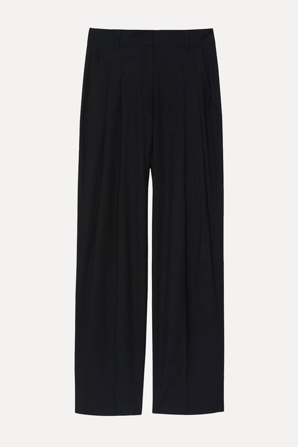 Gelso Pleated Trousers from The Frankie Shop