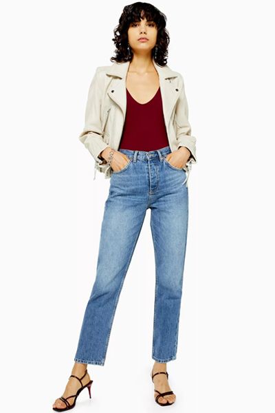 Mid Blue Editor Jeans from Topshop