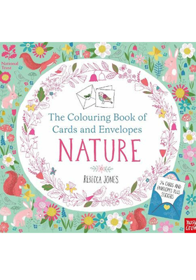National Trust: The Colouring Book of Cards and Envelopes from Rebecca Jones