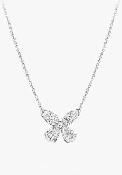 Classic Butterfly Diamond Pendant