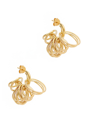 Tides 14kt Gold Vermeil Hoop Earrings from CompletedWorks