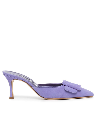 Maysale Suede Mules from Manolo Blahnik