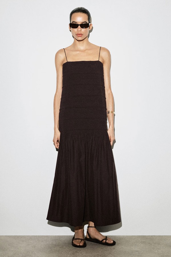 Cami Scoop Neck Drop Waist Maxi Dress from COS