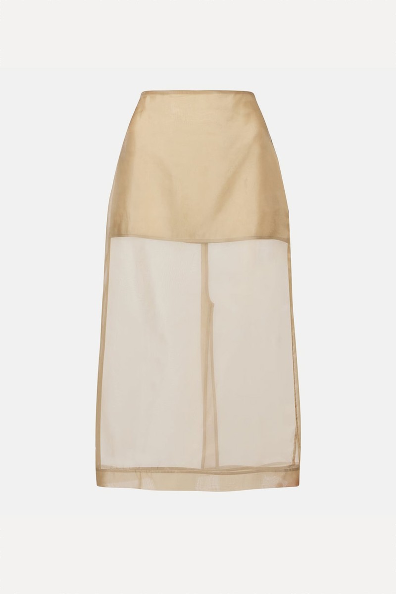 Peri Silk-Blend Midi Skirt from The Frankie Shop