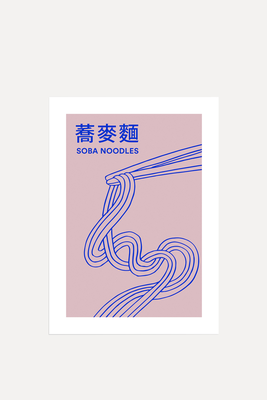Soba Noodles Digital Print from Lowus Prints