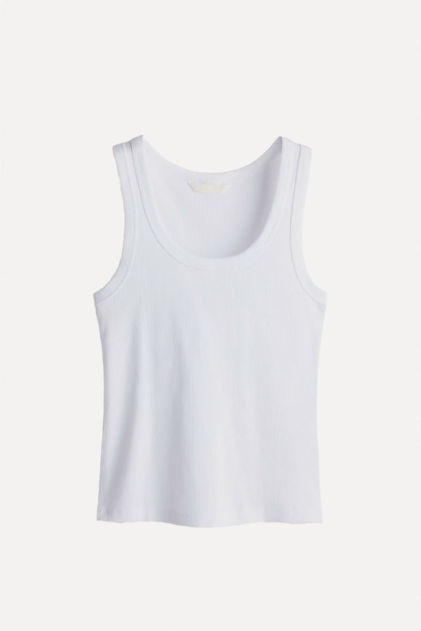 Ribbed Vest Top  from H&M