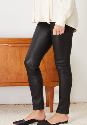 Rowsley Maternity Leather Leggings from Isabella Oliver