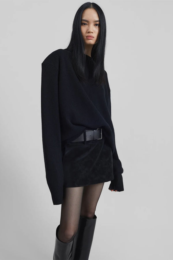 Rafaela Padded Knit Sweater from The Frankie Shop