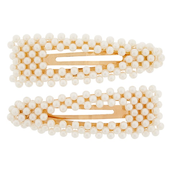 Pearly Snap Hair Clips from Accessorize