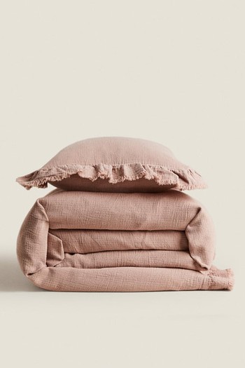 Ruffle Trim Bedspread, From £49.99 | Zara 