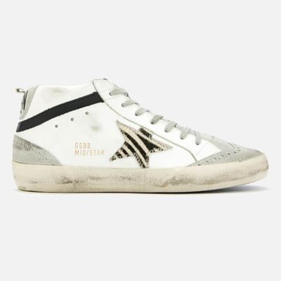 Mid Star Leather Trainers from Golden Goose Deluxe Brand