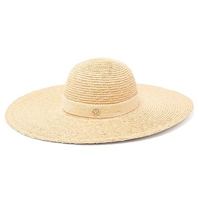 Blanche 14 Rafia Hat from Maison Michel