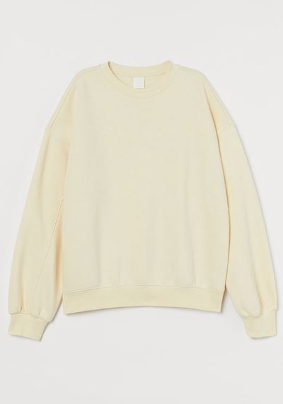 Cotton-Blend Sweatshirt from H&M