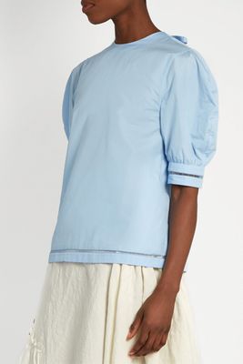 Puff-Sleeved Cotton Top from JW Anderson
