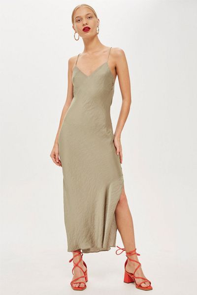 Satin Slip Dress from Topshop