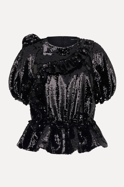 Sequin Bubble Top from The Reluxe Archive x Simone Rocha