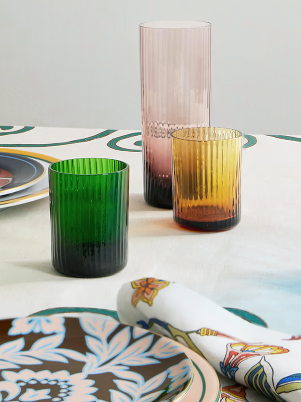 26 Pieces Of Coloured Glassware We Love